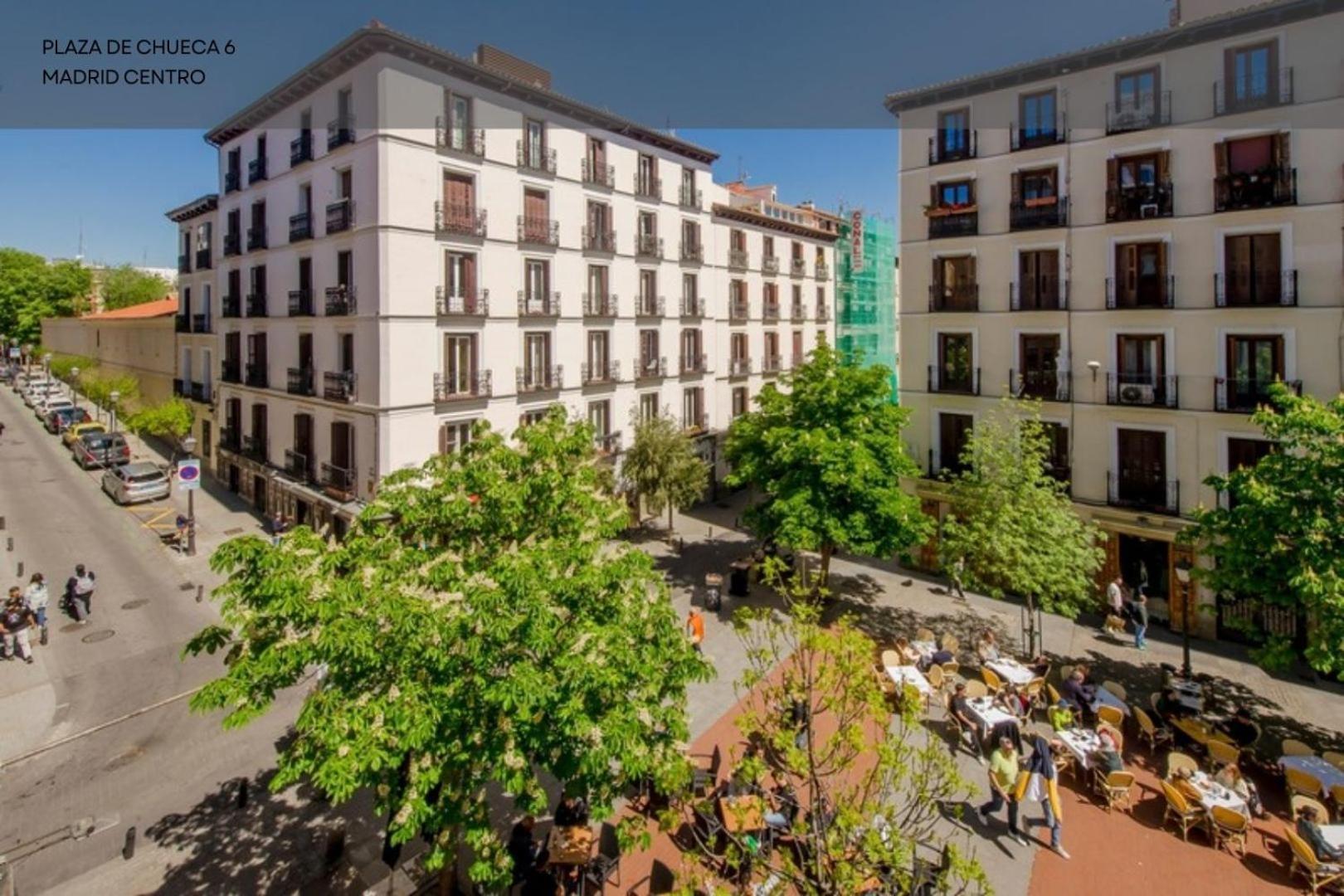 Cool Apt Para 9Pax En Plena Plaza De Chueca Madrid Exterior photo
